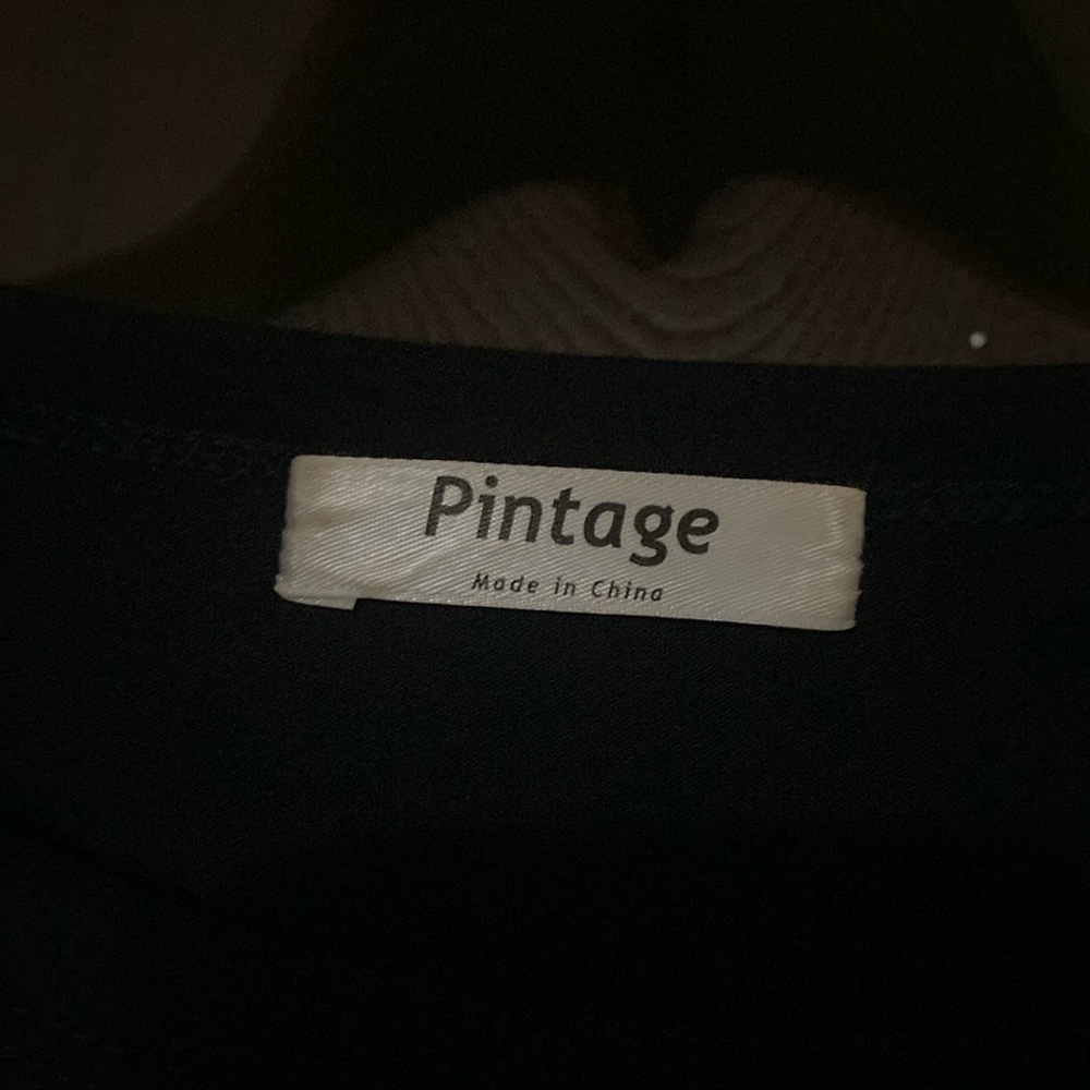 Pintage Navy Blue Dress